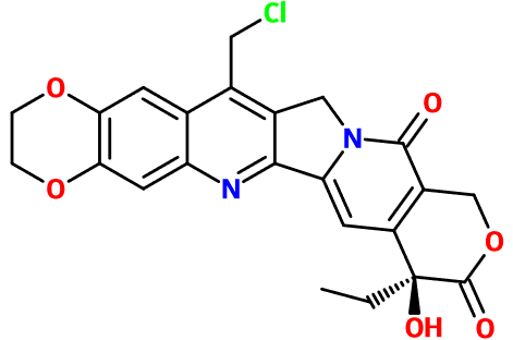(图片) MC012957 7-(Cl-methyl)-10,11-(ethylenedioxy)-(20S)-camptothecin